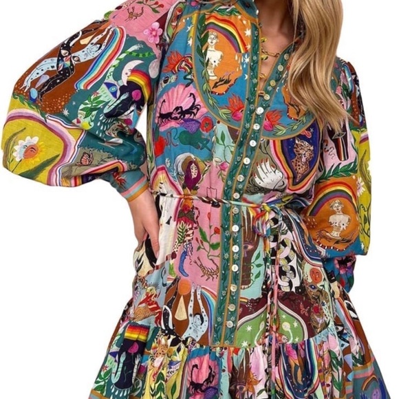 Colorful Dress - Picture 2 of 6